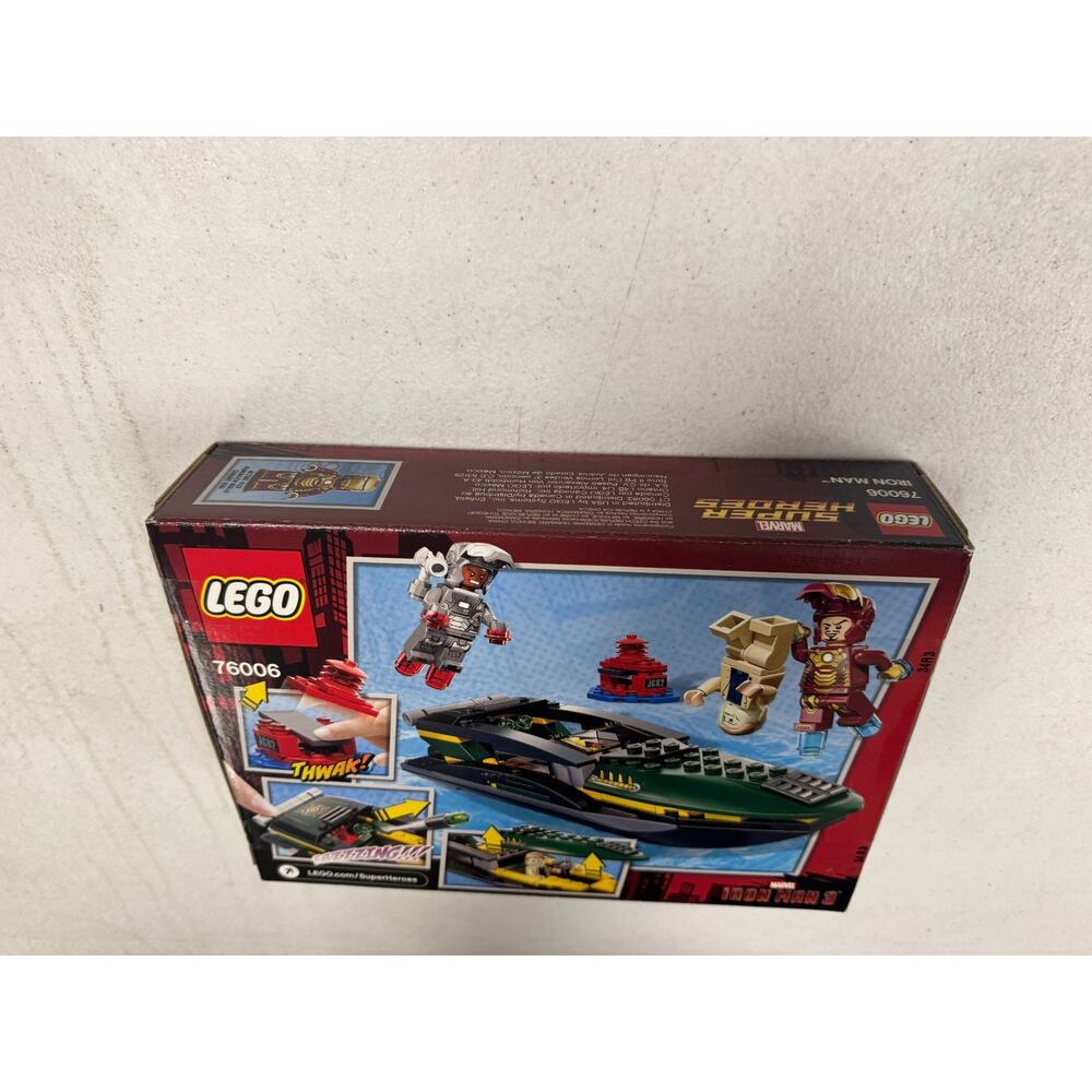 LEGO Marvel: Iron Man: Extremis Sea Port Battle (76006) 195Pcs New Sealed - Picture 10 of 10